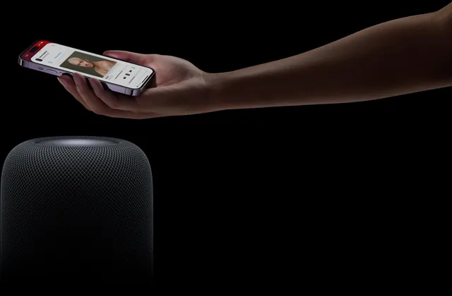 Transferencia de audio del iPhone al HomePod